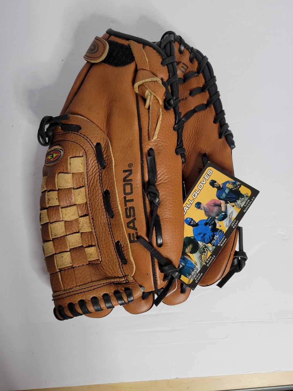 Easton Tan and Black Youth Baseball Glove